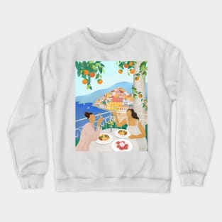 Girls in Positano Crewneck Sweatshirt